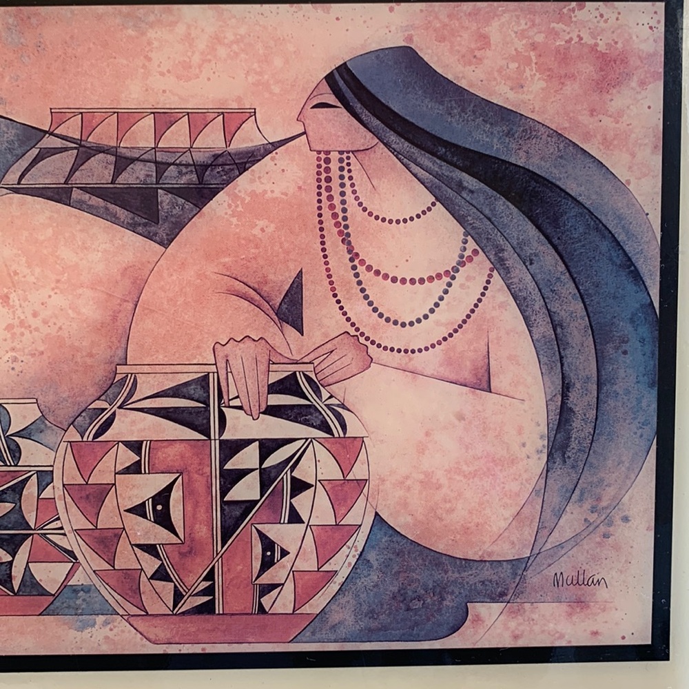 Vintage GE Mullan Ceramic Art Tile - Picture 3 of 8